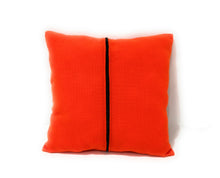 Load image into Gallery viewer, Wool Cushion Cover Moche Culture Deity Orange Color 17&quot; L x 16.5&quot; W