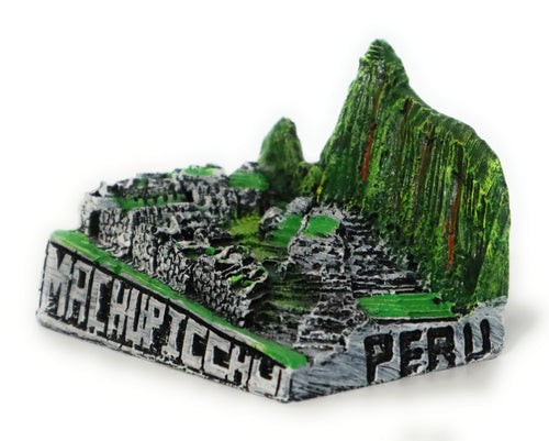 Small Replica Machupicchu Inca Citadel or Lost City of The Incas Slate Stone. Decorative 2.30